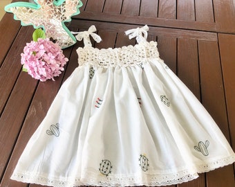 Crochet handmade child dress , dress for  girl child,handmade dress , hand knitted dress for baby, dress for baby