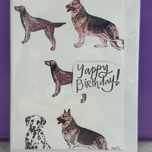 Anniversaire, chiens. Anniversaire Yappy