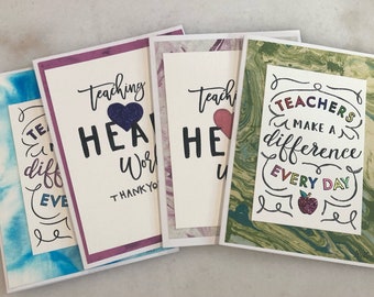 Teacher cards