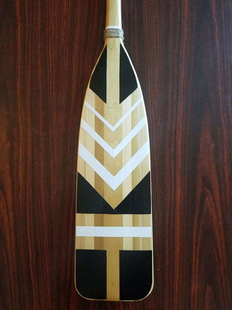 Decorative custom canoe paddle oar wall art | Etsy