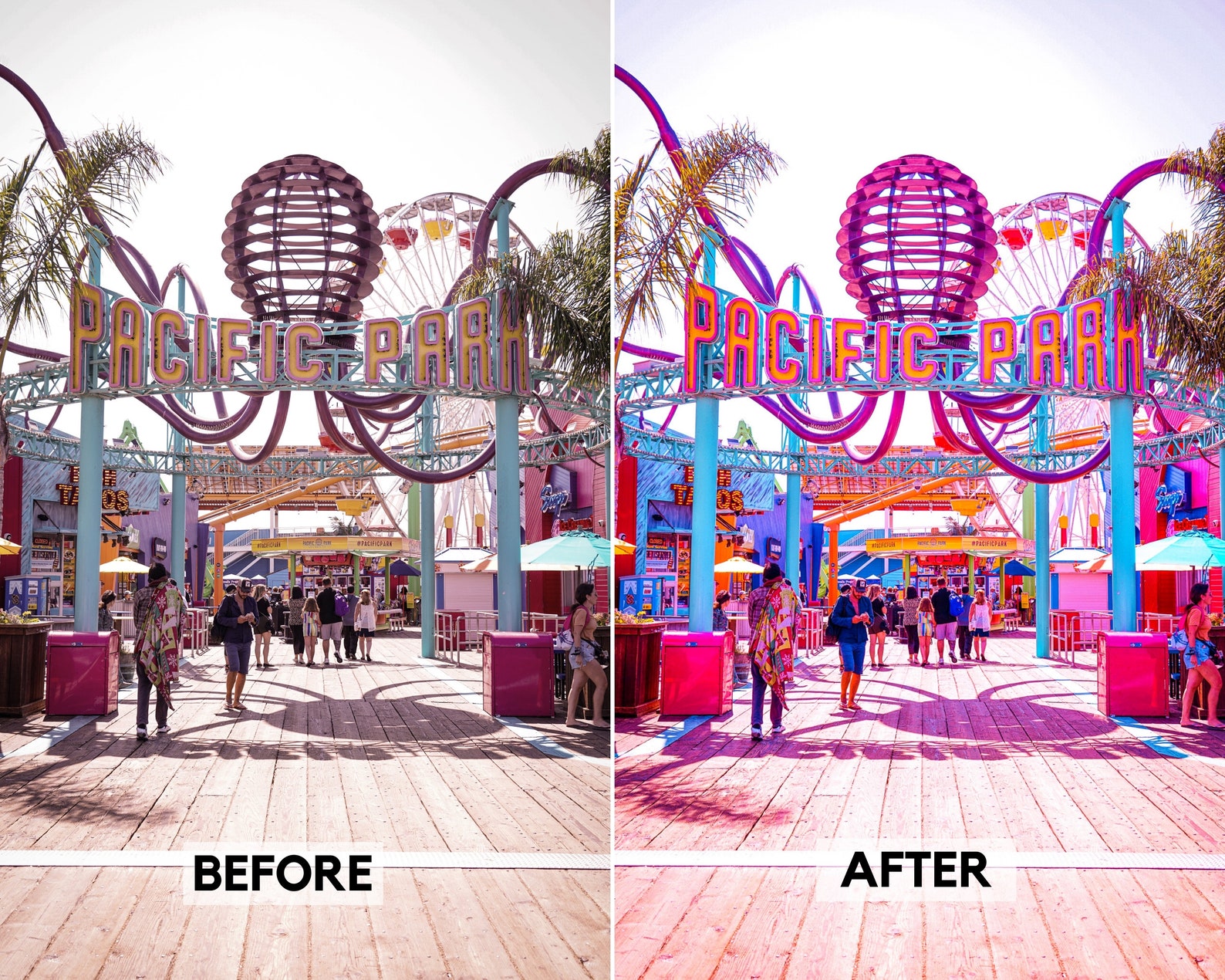 5 Disney Lightroom Presets Happy Lifestyle Instagram | Etsy