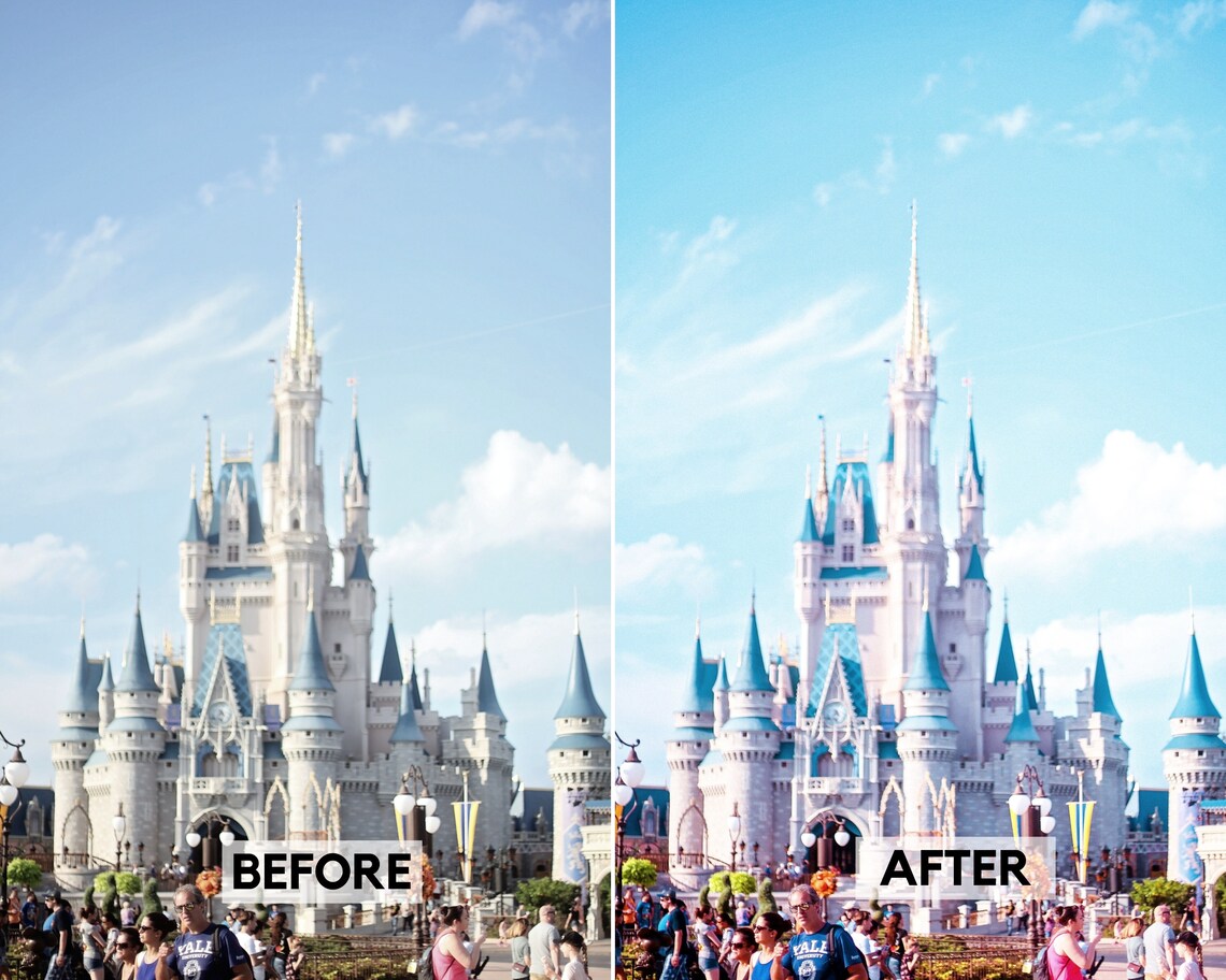 5 Disney Lightroom Presets Happy Lifestyle Instagram | Etsy