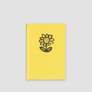 Notizbuch A6 "Das Einfache" - Sonnenblume