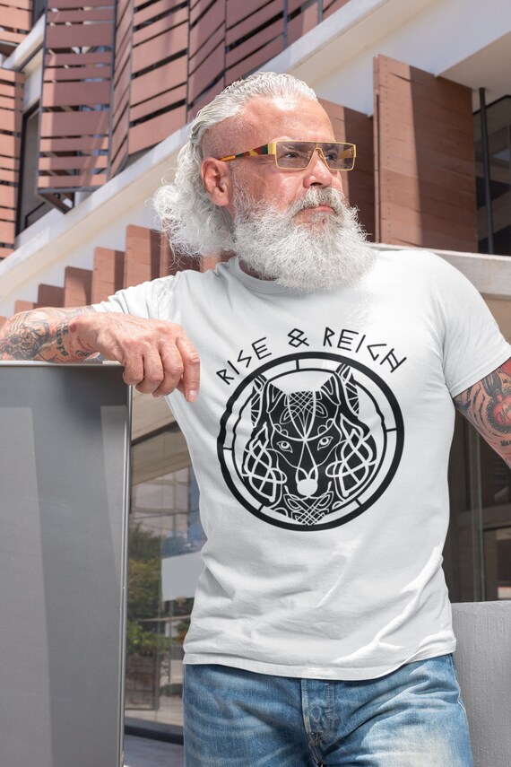 Vikings Rise - Wolf Of Odin - Norse Mythology T-Shirt Gift . Vikings Rise - Wolf Of Odin - Norse Mythology T-Shirt Gift .
