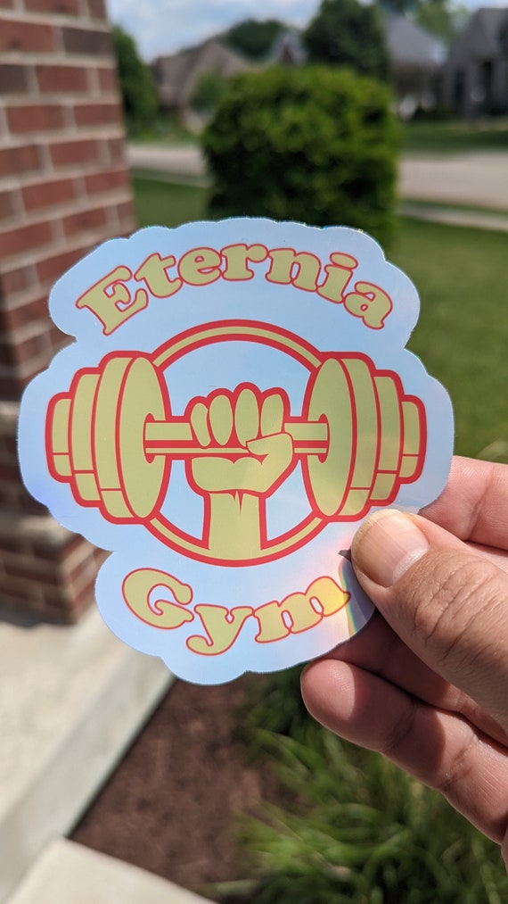 Eternia Gym Sticker: He-Man She-Ra 80s Cartoon Decal