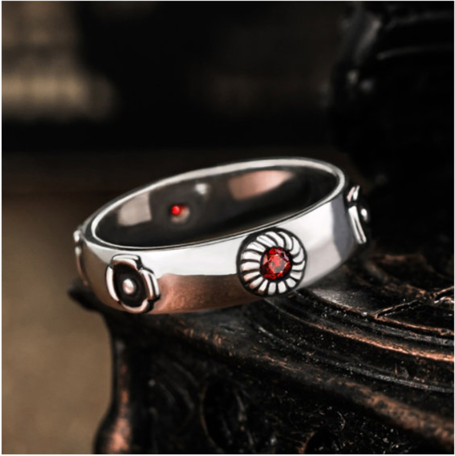 925 Silver Howl's Moving Castle Ring Howl Sophie Costume Etsy