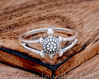Turtle Ring, Silver Turtle Ring, Lucky Turtle Ring, Lucky Ring, 925 Sterling Silver Tortoise Ring, Tortoise Ring, Handmade Silver Ring