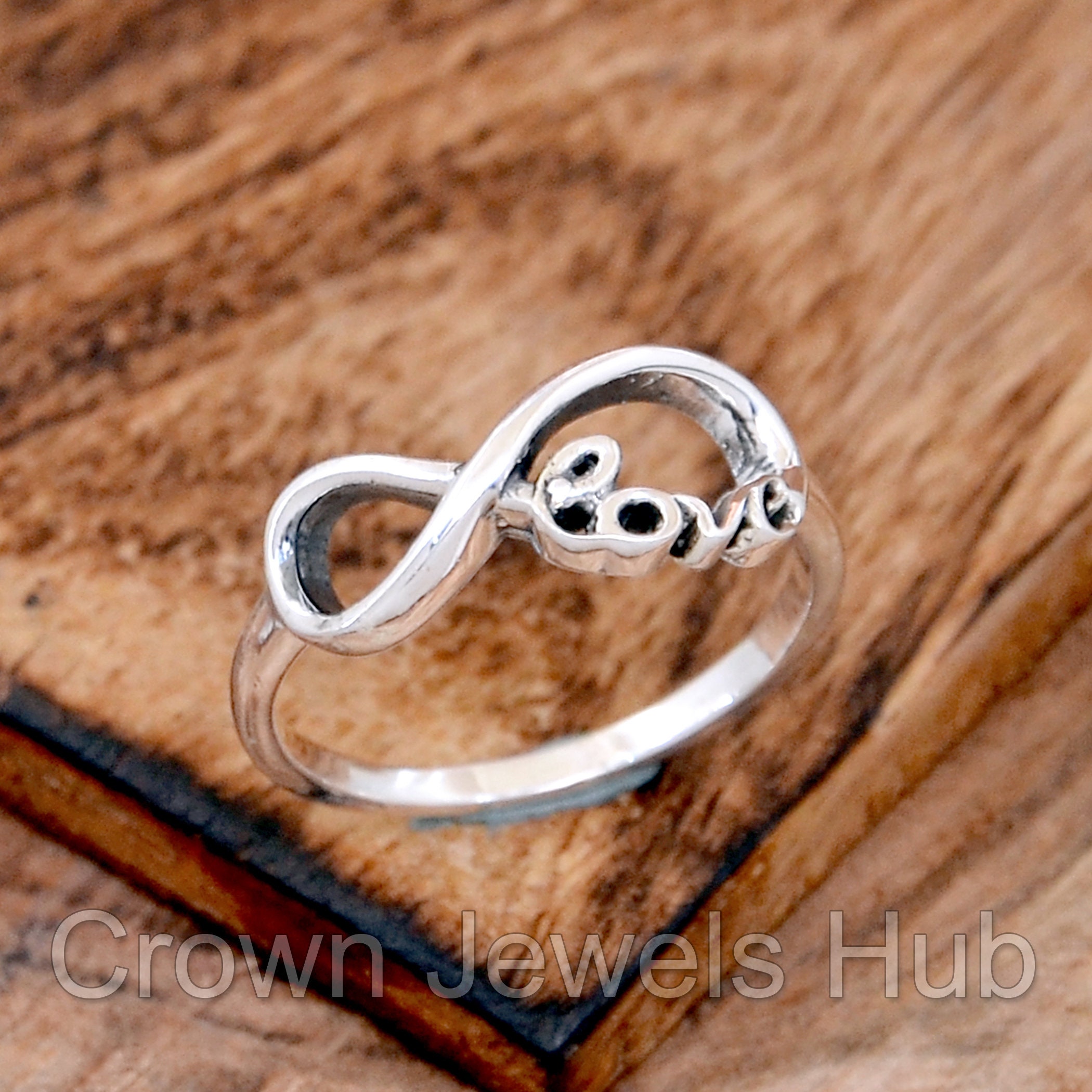Infinity Love Knot Promise Ring | Daughter ring, Mother daughter rings, Love  knot ring