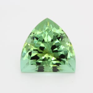 4.03ct Green Tourmaline: Shield Cut Nigerian Gemstone image 1