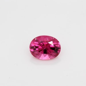 1.46ct Excellent Cut 8x6mm Oval Shape Natural Rubellite Tourmaline Pink Tourmaline