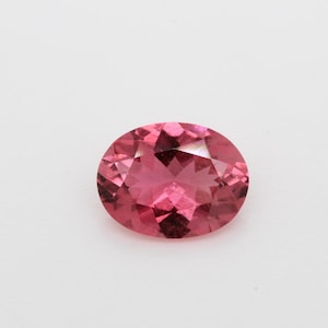 1.29ct Excellent Cut 8x6mm Oval Shape Natural Pink Tourmaline