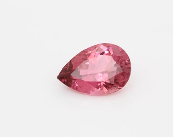 1.22ct Excellent Cut Pear Natural Pink Tourmaline