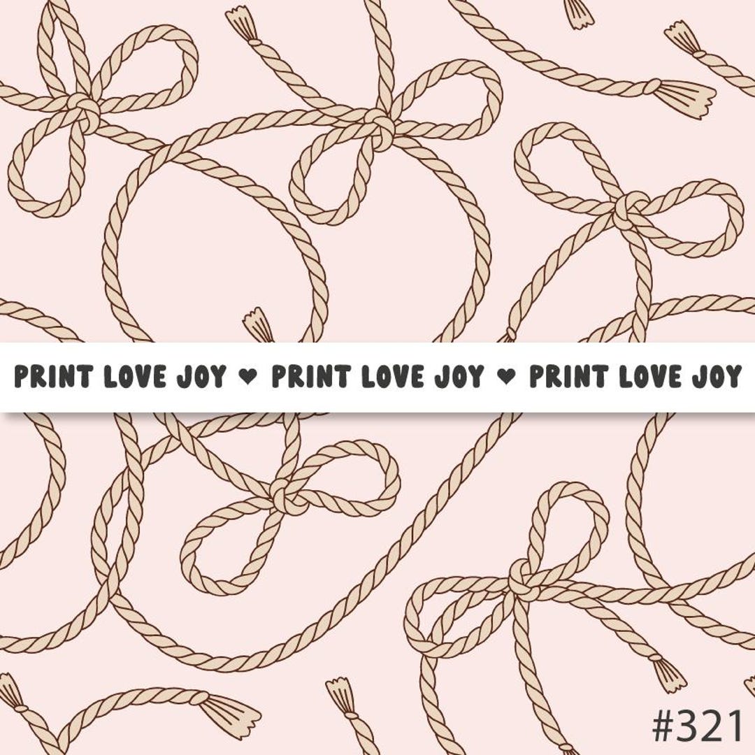 Western Rope Template Western Rope Seamless Pattern | Cowgirl Lasso Digital Paper | Rodeo ...