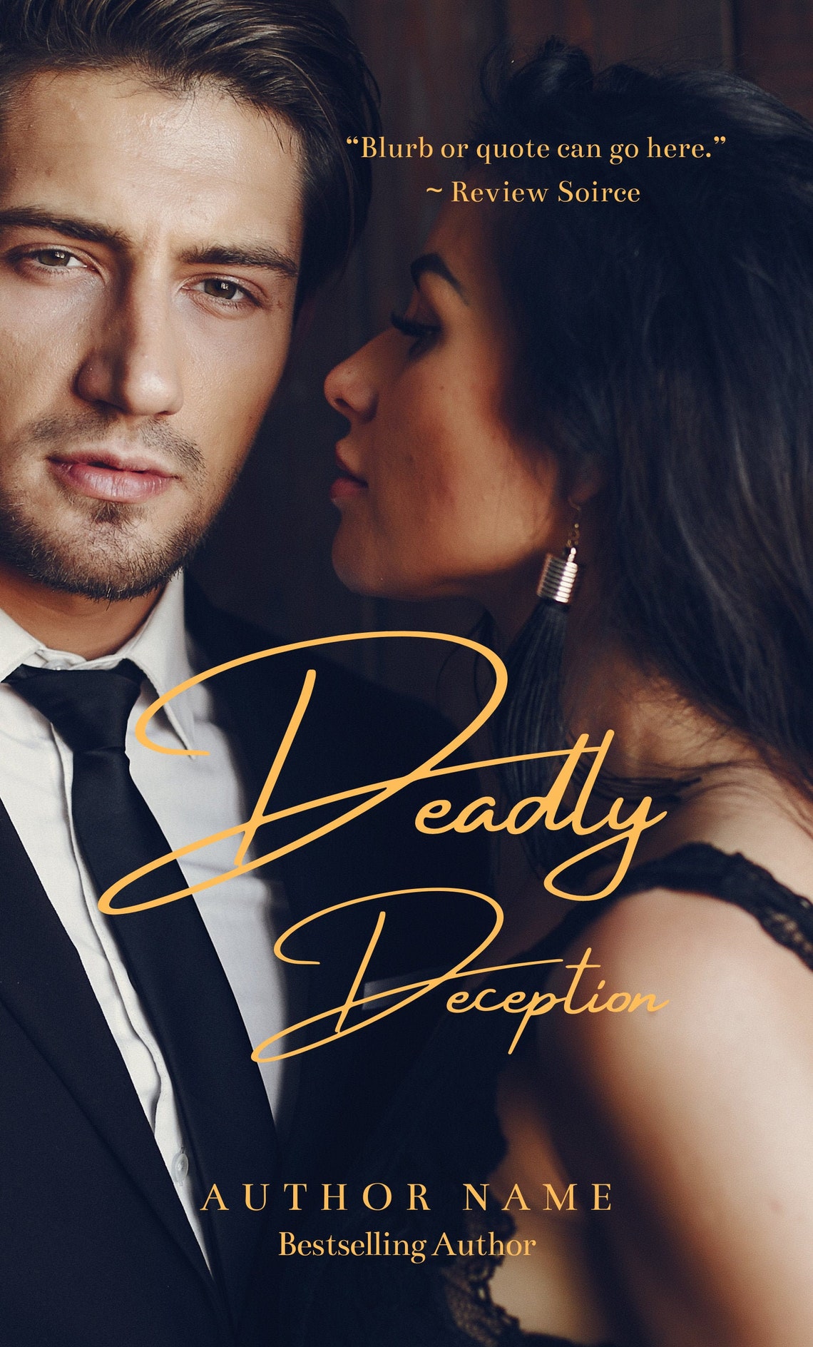 Premade Romance Ebook Cover Romantic Suspense Thriller Etsy