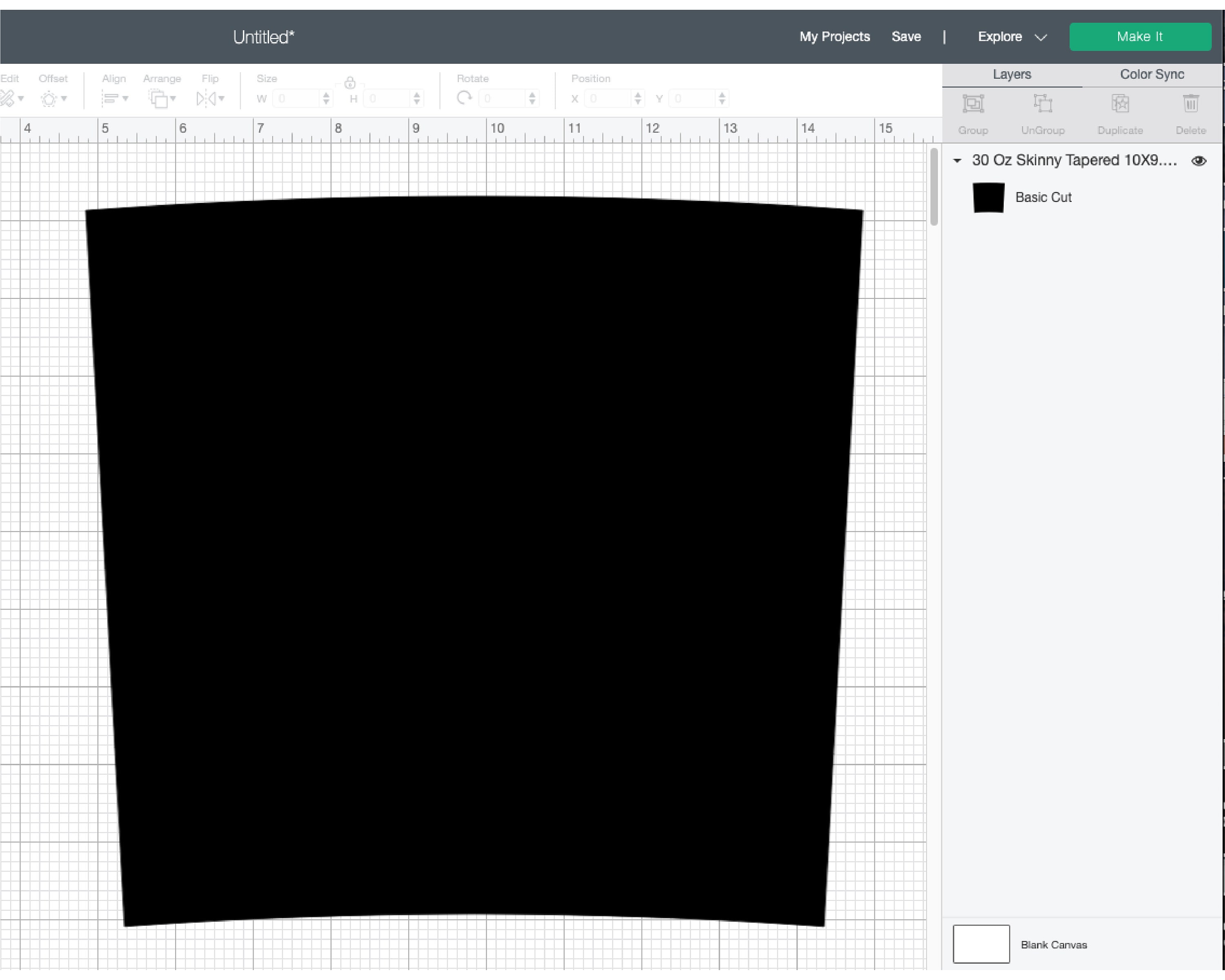 30 Oz Tumbler Template