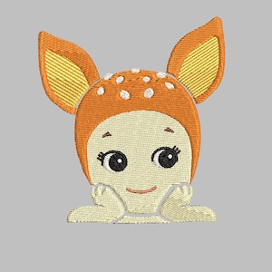 Archivo de bordado Angel Baby Deer Kewpie