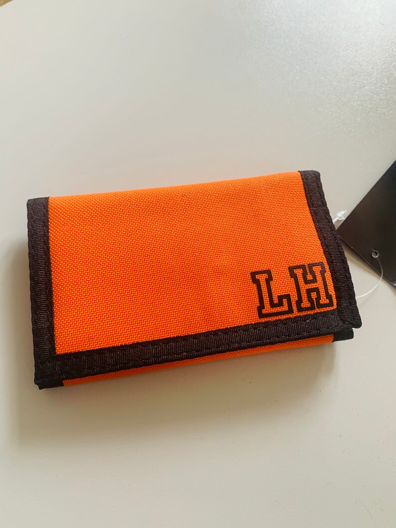 Personalised Boys Wallet // Velcro Wallet for Him Ripper Etsy