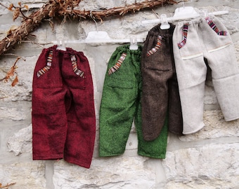 Ethno Joggers unisex Kinder 100% Schurwolle