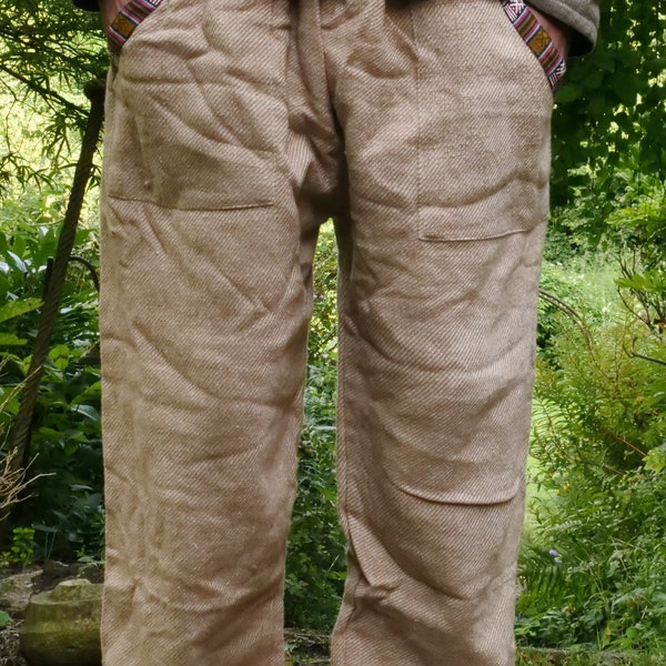 Pantalón Double Loom Unisex 100% lana de oveja