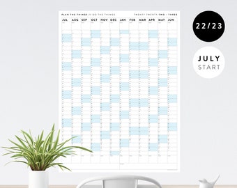 Calendrier 2023 Géant Calendrier Mural Géant | Etsy France