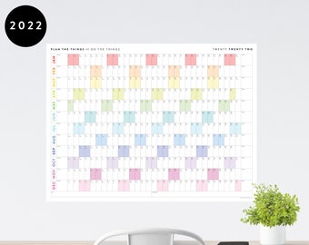 2022 Wall Calendar | Etsy