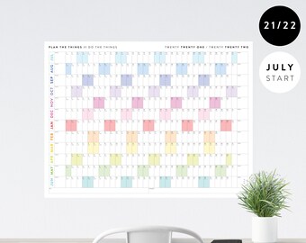 Modern Calendar 2021 Etsy