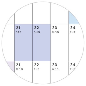 Gigantische wandkalender 2024 2024 Wandplanner Jaarplanner Jaarplanner Maandplanner Jaarplanner 2024 horizontaal / regenboog afbeelding 8