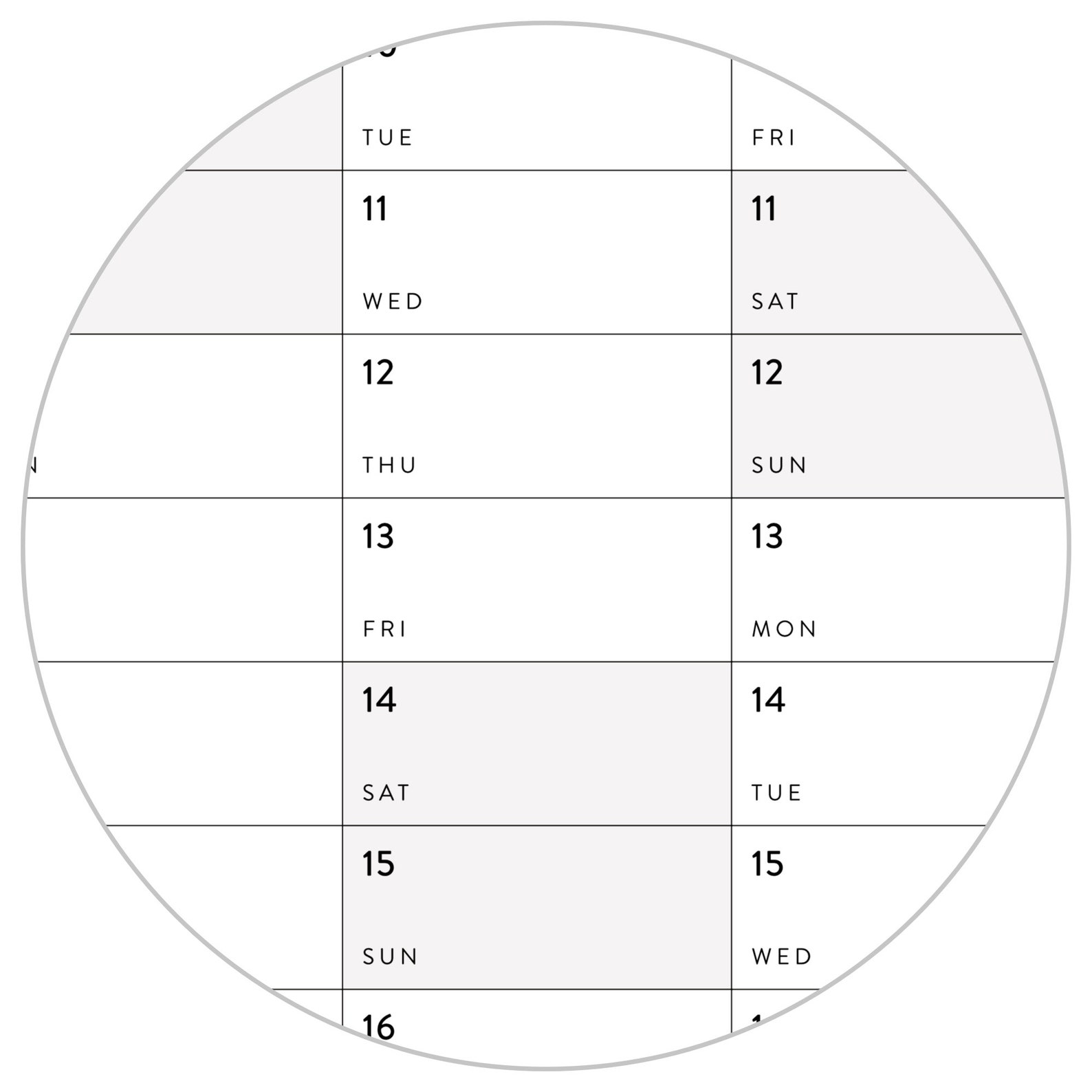 PRINTABLE 2025 Wall Calendar Digital PDF Instant Download Etsy