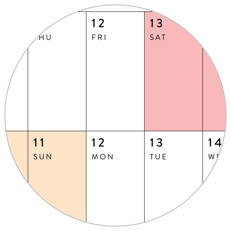 PRINTABLE 2024 Wall Calendar Digital PDF Instant Download - Etsy