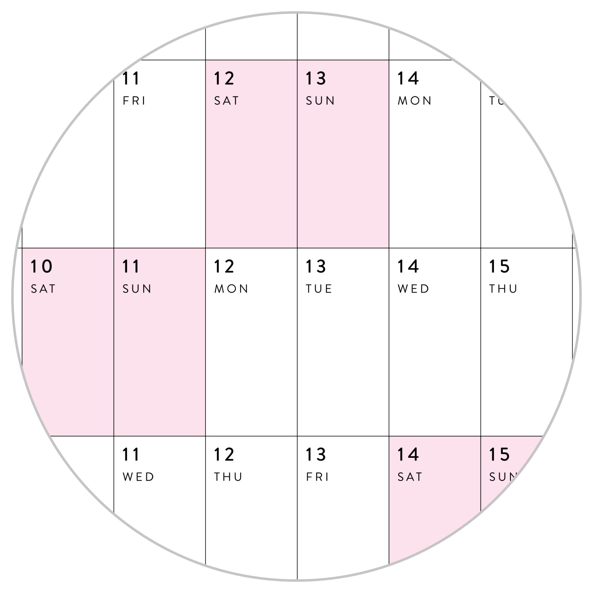 PRINTABLE 2025 Wall Calendar Digital PDF Instant Download - Etsy