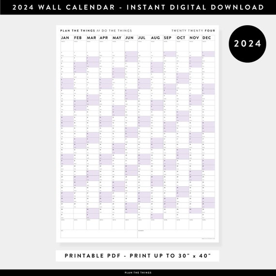  2024 Roaring Twenties Calendar Wall Calendar, 2024