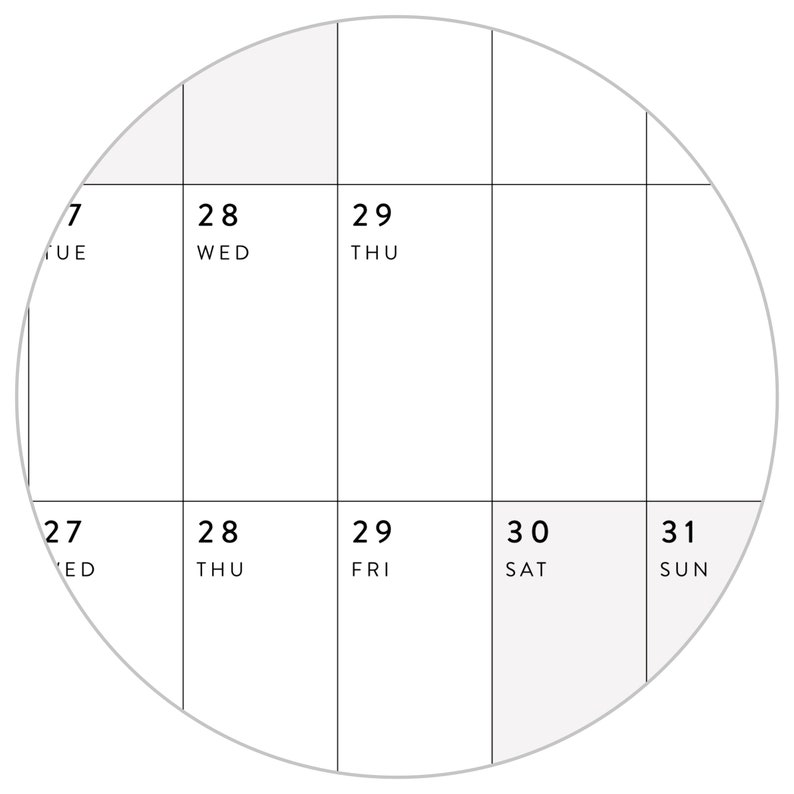 Giant 2024 Wall Calendar 2024 Wall Planner Annual Planner Etsy