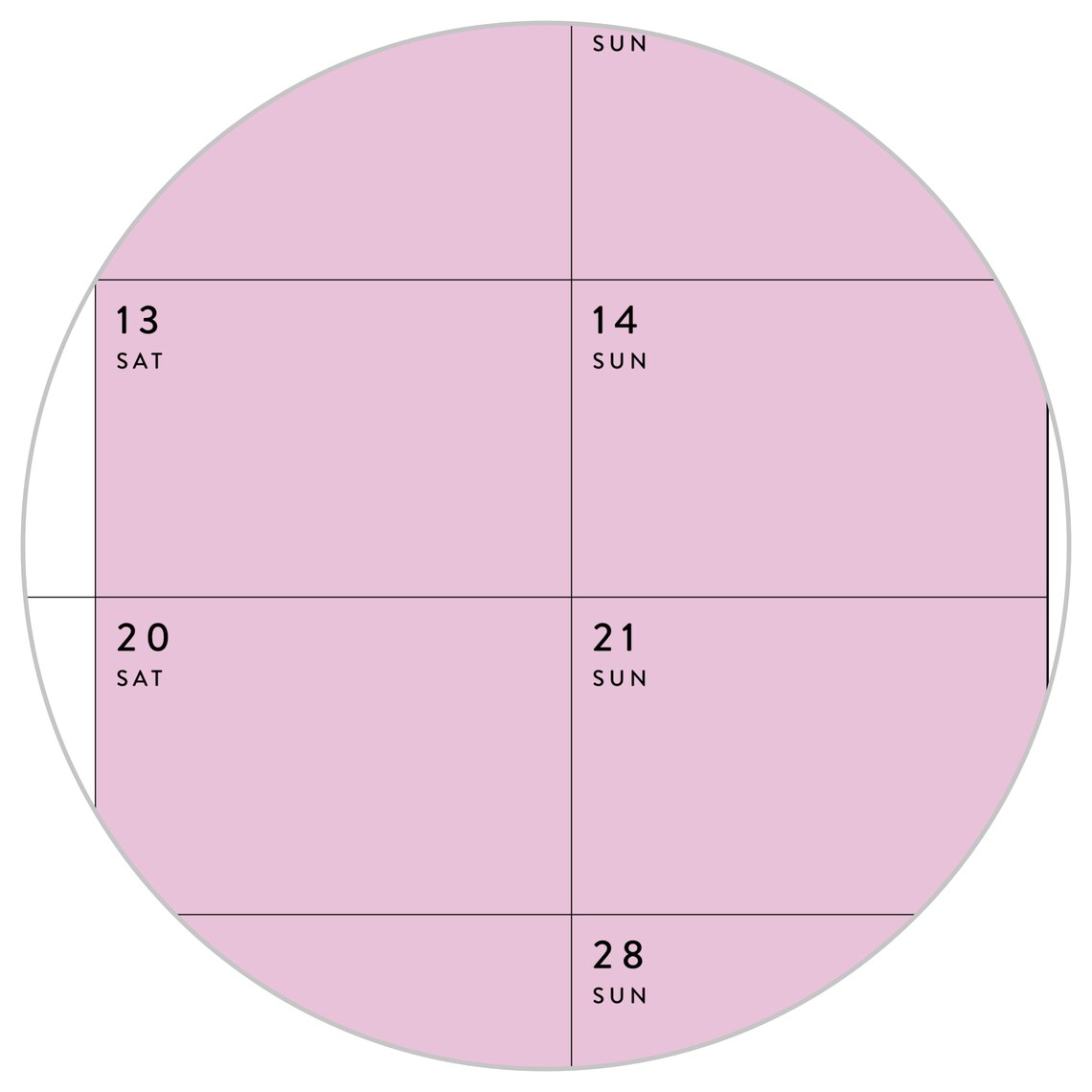 PRINTABLE Q4 2023 Quarterly Wall Calendar Digital PDF Etsy