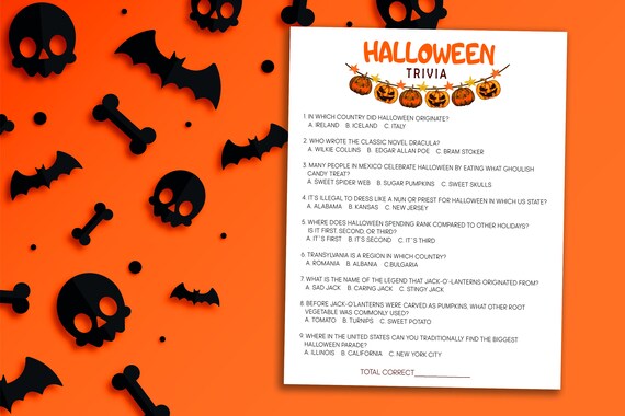 Halloween Quiz 2