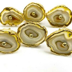 Wonder Care Achat Knöpfe für Kommode Schubladen Achat Scheibe | Etsy