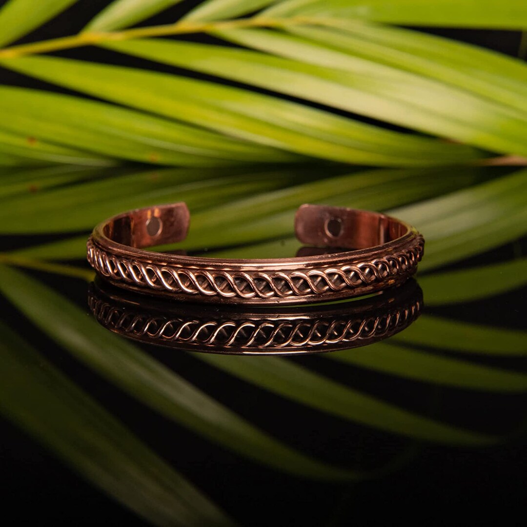 100 Copper Bracelet for Women and Men Adjustable to Fit Most Etsy