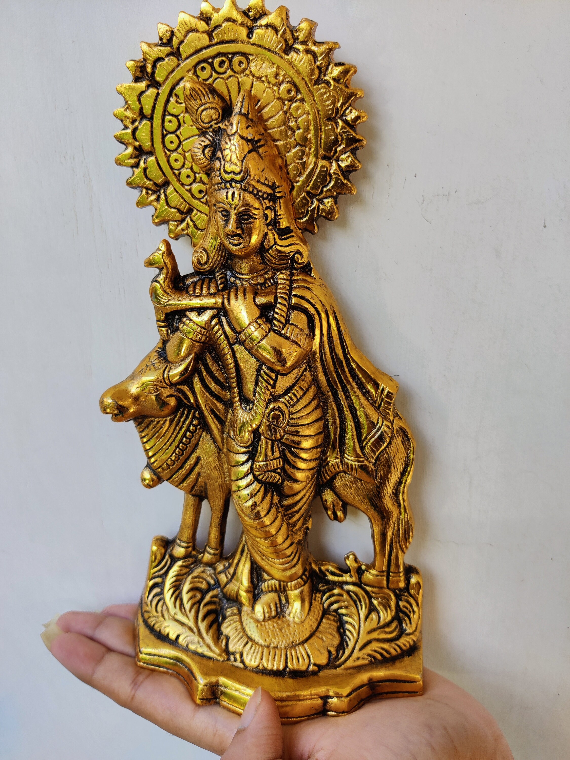 Lord Krishna with bansuri Janmashtami Krishna Statue Figurine Etsy