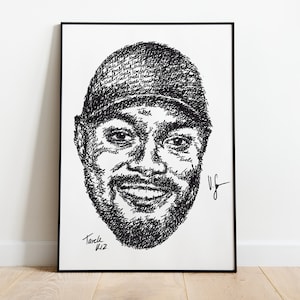 Handwritten TAREK KIZ print