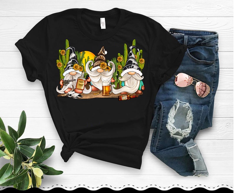 Sun Flower Western Gnomes Png Sublimation Design Gnomes Png - Etsy
