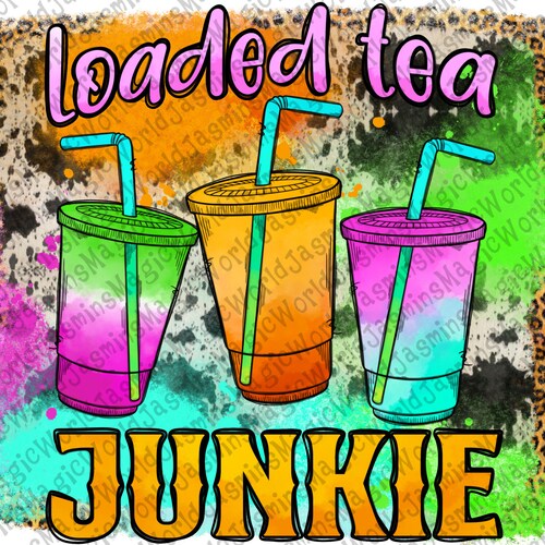Big Fat Loaded Tea Png - Etsy
