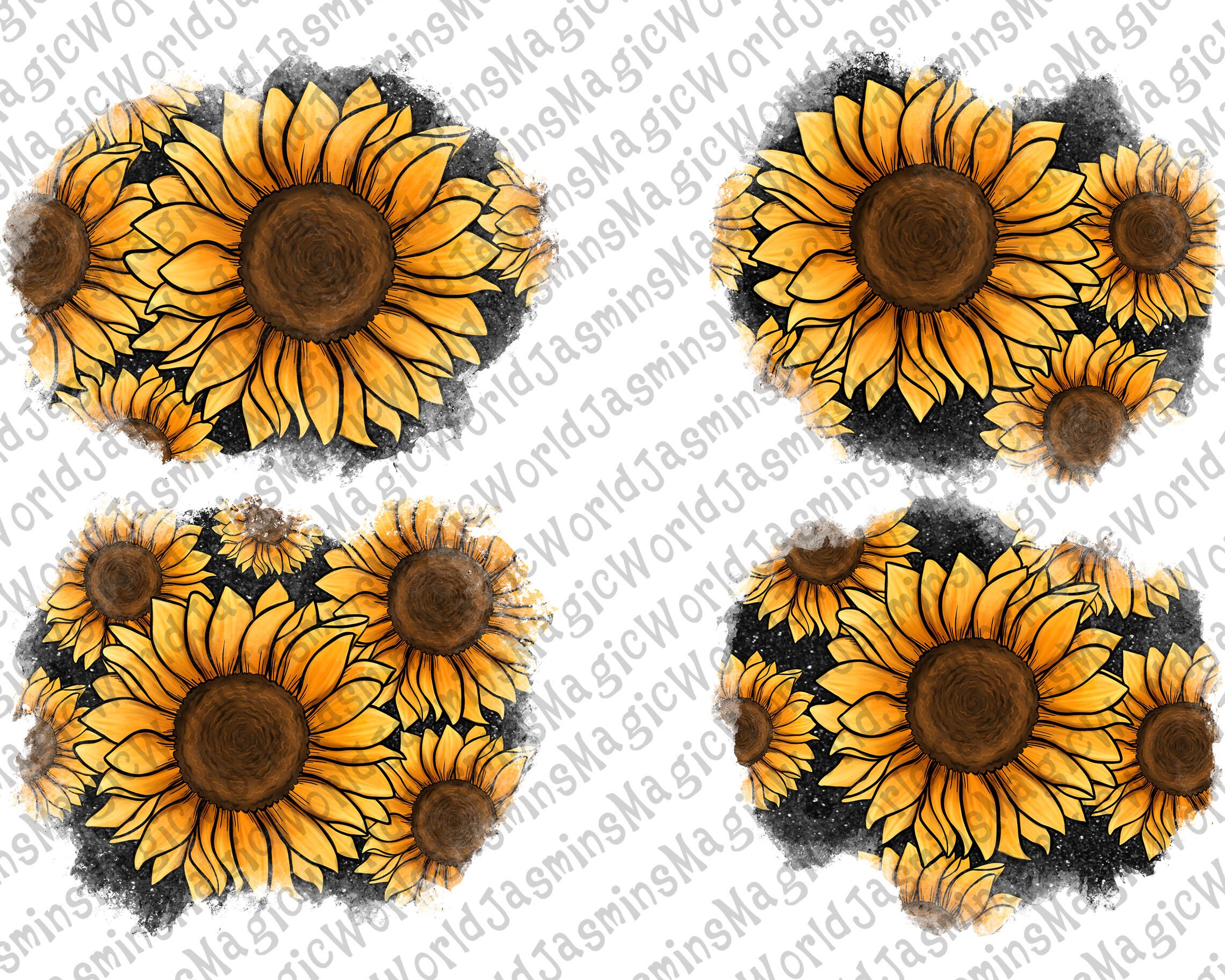 18Pcs Sunflowers Embroidered Iron On Patches Set Decorative Flower Sewing Patch DIY Arts Crafts Decoration Embroidered Patches Pack Sew On Patches for Clothing Jeans Caps Jacket Backpack Repair Patch 