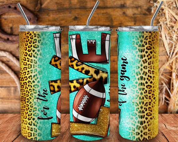 For The Love Of The Game Football Tumbler