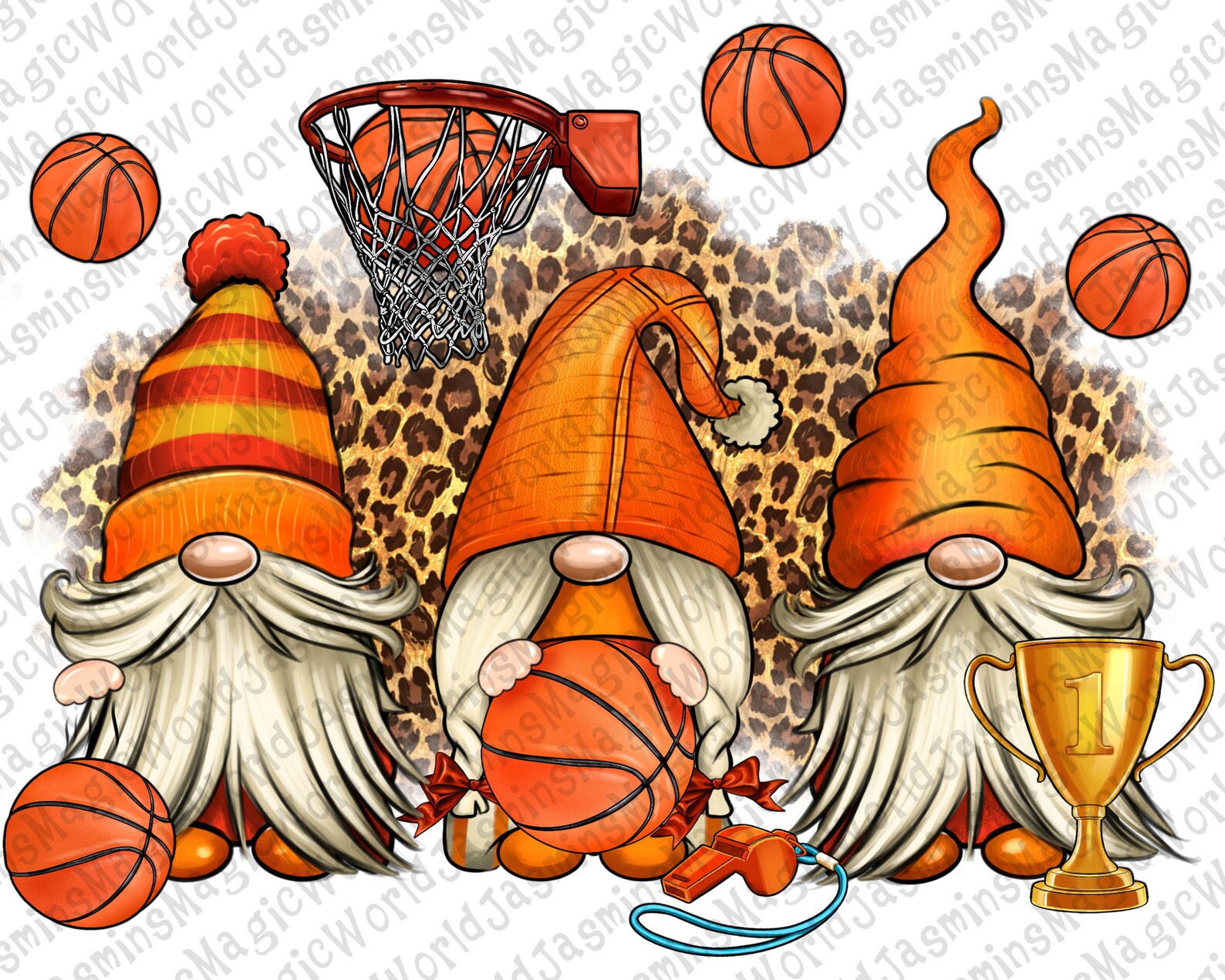 Basketball Gnomes Png Sublimation Design Download Basketball - Etsy