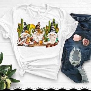 Sun Flower Western Gnomes Png Sublimation Design Gnomes Png - Etsy