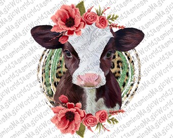 Cow Watercolor | Etsy