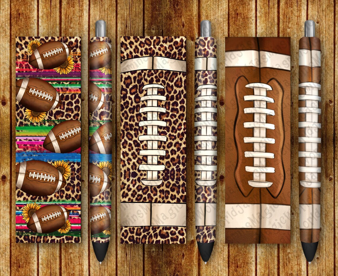 American Football Pen Wraps Png Sublimation Design Serape Etsy