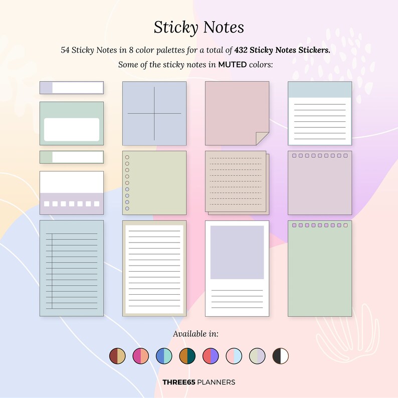 10600 Digital Stickers Goodnotes or PNG Productivity & Etsy