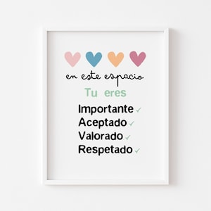 en este safe space spanish counseling spanish school spanish classroom decor school counseling bilingual classroom decor therapy art