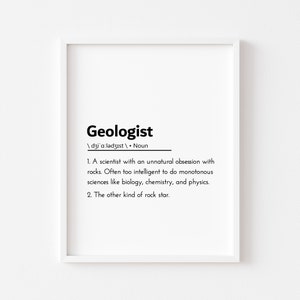 geologist definition geology gifts geologist poster geologist gift geologist day funny geology geologist Present geologist art geology print