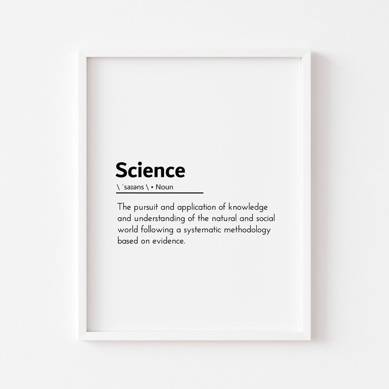 Science Definition Science Quotes Science Art Science Poster Science ...